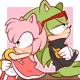 Amy Rose Y Scourge