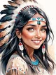 Indigenous girl