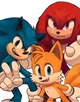 sonic Knuckles tails