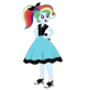 Fifties Rainbow Dash