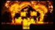 Burning house
