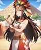 Aztec woman 