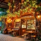 The Moonlit cafe