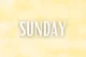 Sunday