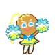 Cheerleader Cookie