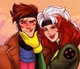 Rogue and Gambit 