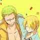 Zoro and Sanji