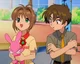 Sakura and Syaoran