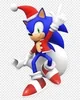 sonic as Santa 