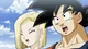 Goku and 18