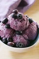 Blueberry icecream