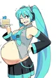 Pregnant Miku