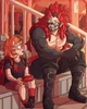 Kirishima with Fan