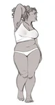Chubby Woman