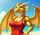 Beach Dragon Babe