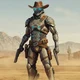Cyber Cowboy Warrior