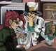 Jotaro and Kakyoin