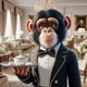 Chimpanzee butler