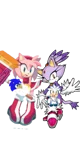 Amy and blaze 
