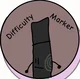 Difficulty marker
