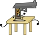 A Gun On A Table