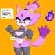 Blaze the cat