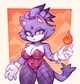 Blaze the cat