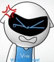 Vivo mascot angry 2