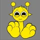 Yellow sprunki feet 
