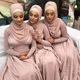 3 hijabi women