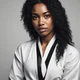 Female Karateka 