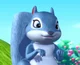 giant blue squirrel