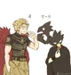 Hawks and Tokoyami