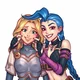 Lux and Jinx