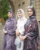 3 hijabi women