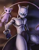 Mew and Mewtwo
