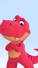 T Rex Rojo