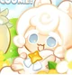 Cream Ferret Cookie