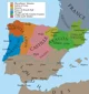 800-900 AD Spain