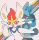 Lucario y Cinderace