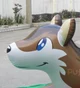 Inflatable PP wolf 