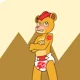 A Diapered Kion
