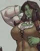 Shy Orc Wife