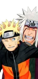 Naruto and Jiraiya