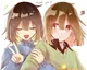 Frisk and Chara