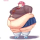 Obese Natsuki