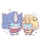 Optimus y bumblebee