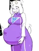 Pregnant Toriel 