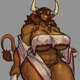 Minotaur Tribeswoman