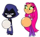 Raven n Starfire
